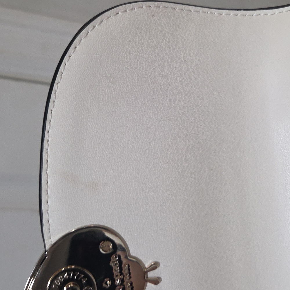 🤍▪️ Kate Spade▪️ novelty Puffy Dottie Top Handle Ladybug Lock Crossbody - Picture 5 of 7